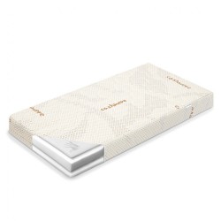 Detský matrac New Baby CLASSY 120x60x12 cm Visco-molitan-HR pena Cashmere biela