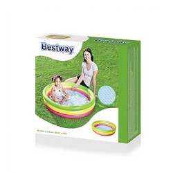 Detský nafukovací bazén Bestway 102x25 cm 3 farebný multicolor #2
