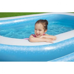 Detský nafukovací bazén Bestway rodinný 262x175x51 cm modrý #2