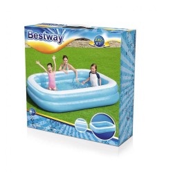 Detský nafukovací bazén Bestway rodinný 262x175x51 cm modrý #5