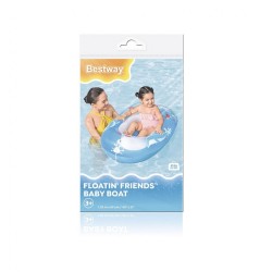 Detský nafukovací čln Bestway 102x69 cm modrý #8