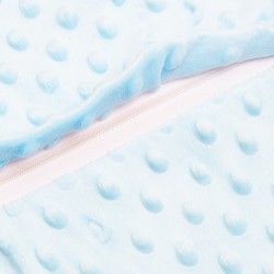 Detský podsedák na stoličku New Baby STANDARD Minky blue modrá #1
