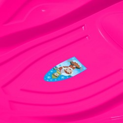 Detský sánkovací klzák Mušľa Baby Mix PREMIUM KOMFORT 80 cm ružový #1