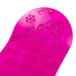 Detský snežný klzák Baby Mix SNOWBOARD 72 cm rúžový #1