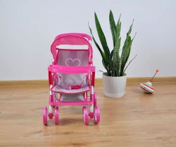 Detský športový kočík pre bábiky Milly Mally Kate Prestige Pink ružová #3
