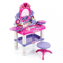 Detský toaletný stolík so stoličkou a príslušenstvom Baby Mix multicolor #5