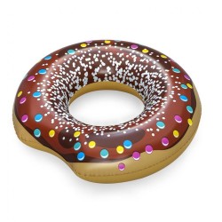 Detský veľký nafukovací kruh Bestway DONUT 107cm brown hnedá