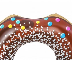 Detský veľký nafukovací kruh Bestway DONUT 107cm brown hnedá #2