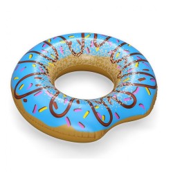 Detský veľký nafukovací kruh Bestway DONUT 107cm modrý #2