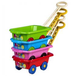 Detský vozík Vlečka BAYO 45 cm červený #1