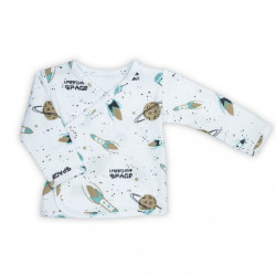 Dojčenská bavlněná košilka Nicol Star podľa obrázku