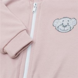 Dojčenská bavlnená mikina New Baby BrumBrum old pink ružová #1