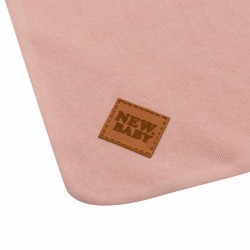 Dojčenská bavlnená šatka na krk New Baby Favorite ružová M #1
