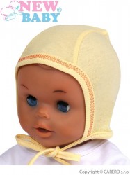 Dojčenská čiapočka New Baby bežová #1