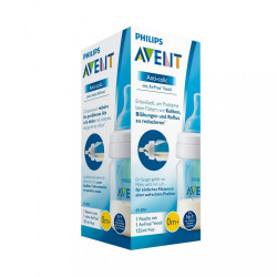 Dojčenská fľaša Avent Anti-Colic s ventilom Airfree 125 ml transparentná #9