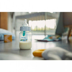Dojčenská fľaša Avent Anti-Colic s ventilom Airfree 260 ml transparentná #8