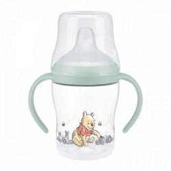 Dojčenská fľaša na učenie NUK Perfect Match DISNEY Macko Pu Winnie 150 ml zelená