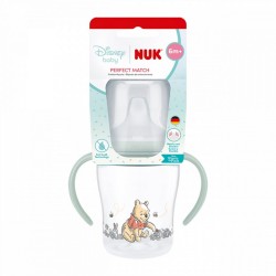 Dojčenská fľaša na učenie NUK Perfect Match DISNEY Macko Pu Winnie 150 ml zelená #1