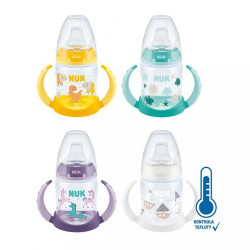 Dojčenská fľaša na učenie NUK s kontrolou teploty 150 ml fialová #2