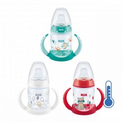Dojčenská fľaša na učenie NUK s kontrolou teploty 150 ml zelená #2