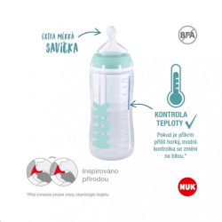 Dojčenská fľaša NUK FC Anti-colic s kontrolou teploty 300 ml UNI podľa obrázku #2