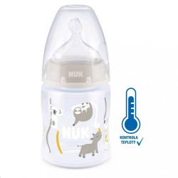 Dojčenská fľaša NUK First Choice Temperature Control 150 ml beige béžová