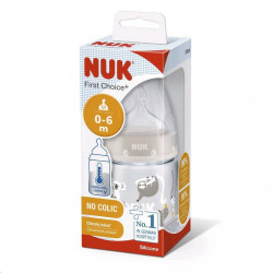 Dojčenská fľaša NUK First Choice Temperature Control 150 ml beige béžová #1