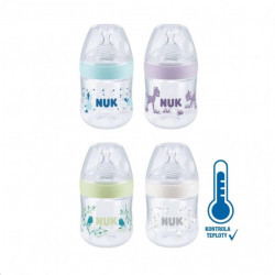Dojčenská fľaša NUK Nature Sense s kontrolou teploty 150 ml biela #3