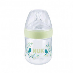 Dojčenská fľaša NUK Nature Sense s kontrolou teploty 150 ml modrá zelená