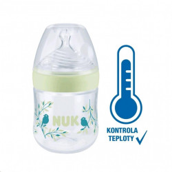 Dojčenská fľaša NUK Nature Sense s kontrolou teploty 150 ml modrá zelená #1