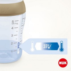 Dojčenská fľaša NUK Perfect Match MICKEY Temperature Control 260 ml red Červená #3