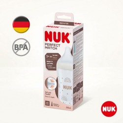 Dojčenská fľaša NUK Perfect Match Temperature Control 260 ml biela #7