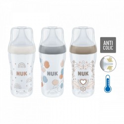 Dojčenská fľaša NUK Perfect Match Temperature Control 260 ml sivá #3