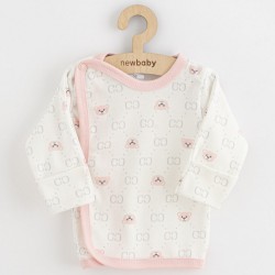 Dojčenská košieľka New Baby Classic II Dievča 3ks ružová #1