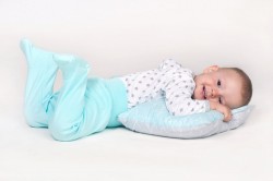 Dojčenská košieľka New Baby Classic II sivá s hviezdičkami #2