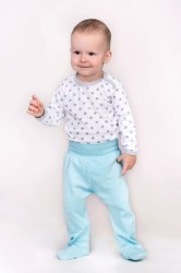 Dojčenská košieľka New Baby Classic II sivá s hviezdičkami #3