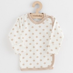 Dojčenská košieľka New Baby Classic II Uni 3ks béžová #1