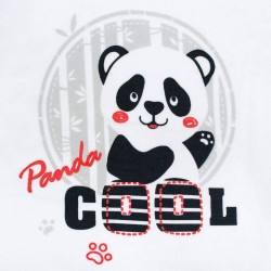 Dojčenská košieľka New Baby Panda sivá #2