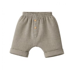 Dojčenská mušelínová košeľa s kraťasmi New Baby linen podľa obrázku #2