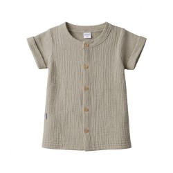 Dojčenská mušelínová košeľa s kraťasmi New Baby linen podľa obrázku #3