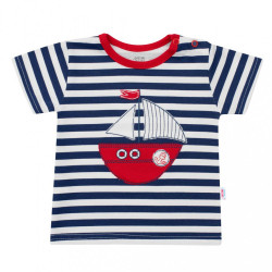 Dojčenská súprava tričko a kraťasky New Baby Marine modrá #1