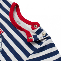 Dojčenská súprava tričko a kraťasky New Baby Marine modrá #4