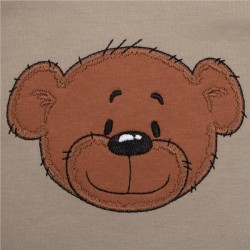 Dojčenské bavlnené dupačky New Baby BrumBrum latte podľa obrázku #1