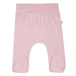 Dojčenské bavlnené polodupačky New Baby BrumBrum old pink ružová #1