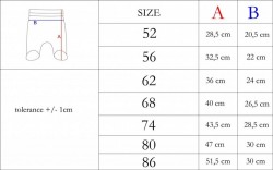 Dojčenské bavlnené polodupačky Nicol Sara podľa obrázku #2