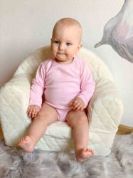 Dojčenské body New Baby Sweetie ružové #2