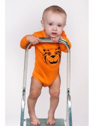 Dojčenské body s dlhým rukávom New Baby Zvieratko Zajačik sivé #6