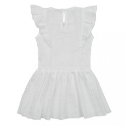 Dojčenské mušelínové šaty New Baby Summer Nature Collection biele #1
