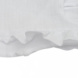 Dojčenské mušelínové šaty New Baby Summer Nature Collection biele #2