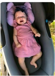 Dojčenské mušelínové šaty New Baby Summer Nature Collection mätové zelená #2